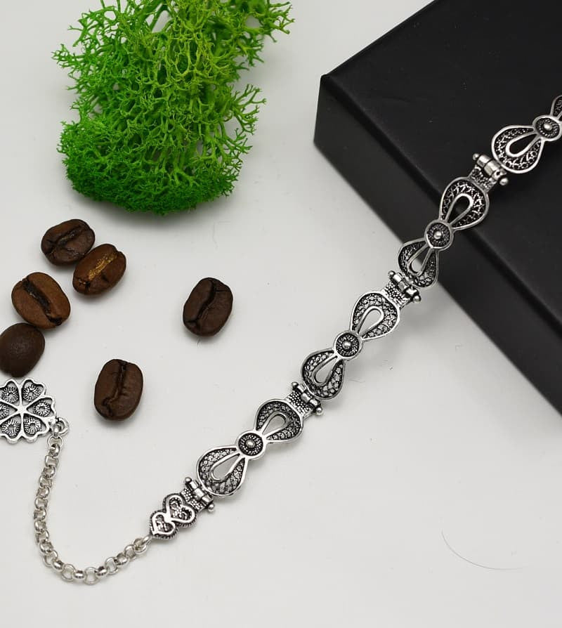 Bratara Argint 925 Lucrata Manual Infinit Love 8.50g
