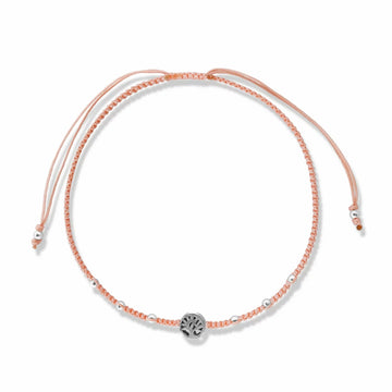 Bratara cu snur Orange Tree, Argint 925, Pentru Femei