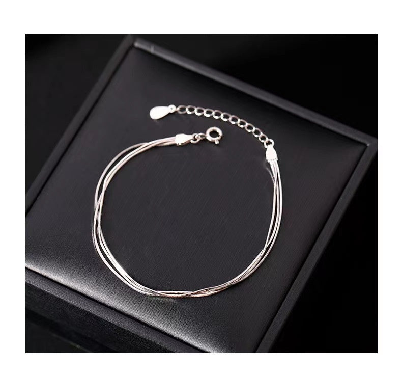 Brățară Deosebită Din Argint 925 – Accesoriu Modern, Versatil Și Elegant