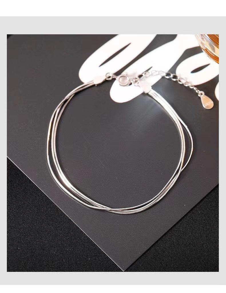 Brățară Deosebită Din Argint 925 – Accesoriu Modern, Versatil Și Elegant