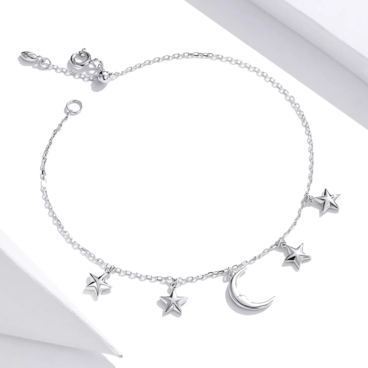 Bratara din argint Beautiful Moon, Argint 925, Pentru Femei