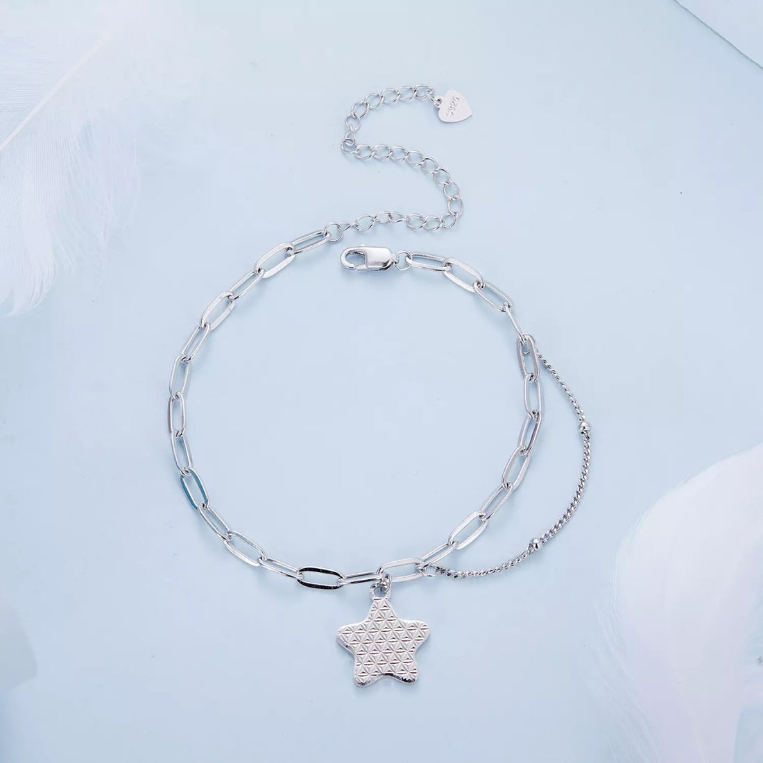 Bratara din argint Big Star Chain, Argint 925, Pentru Femei