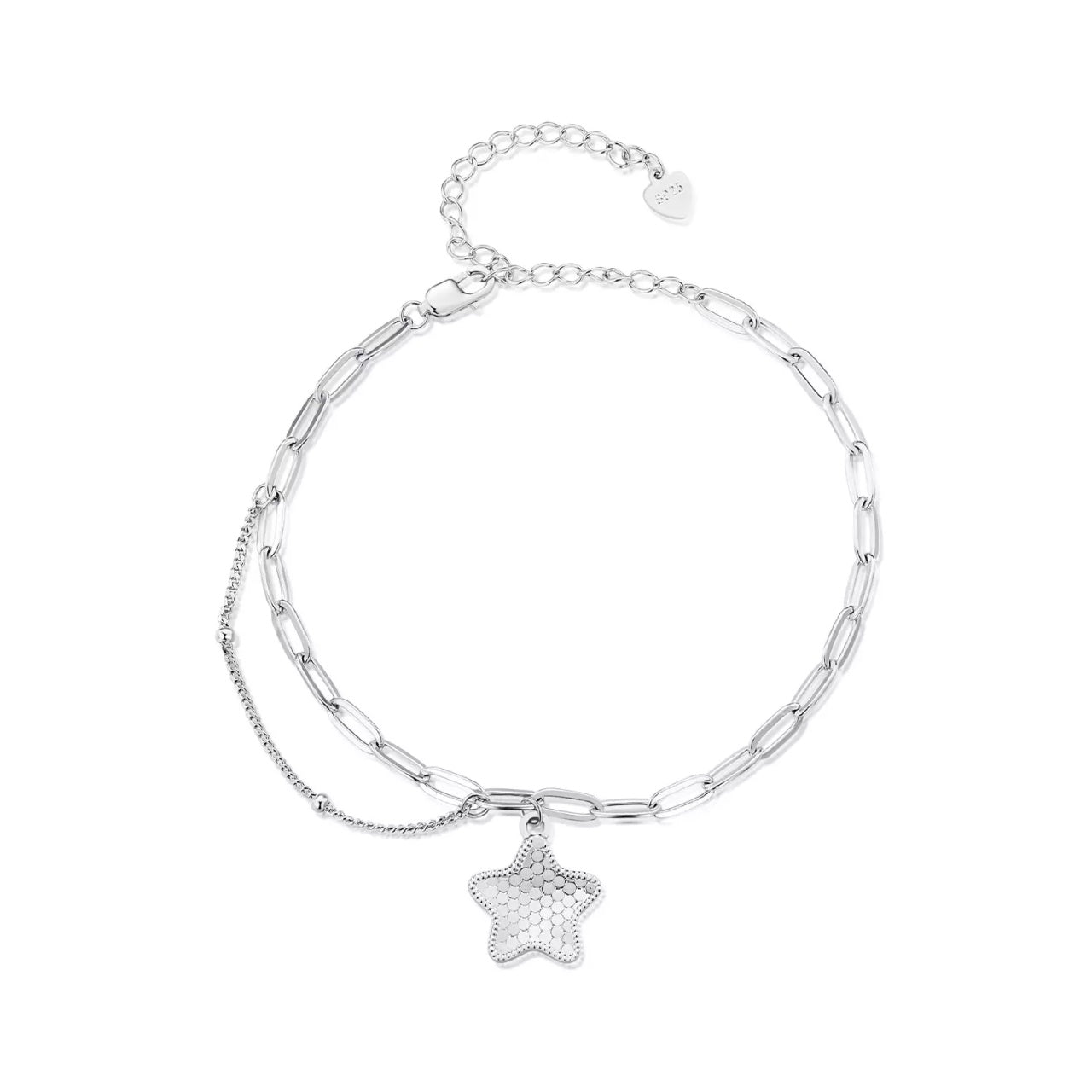 Bratara din argint Big Star Chain, Argint 925, Pentru Femei