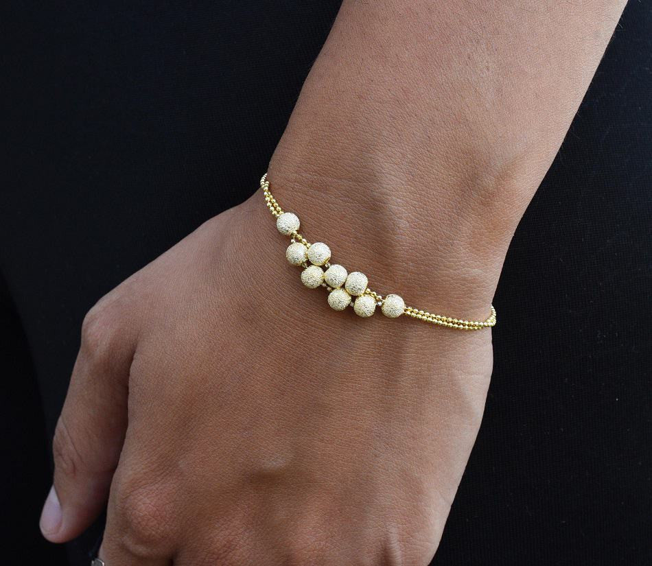 Bratara Din Argint 925 BILUTE Placata Aur 4.5g