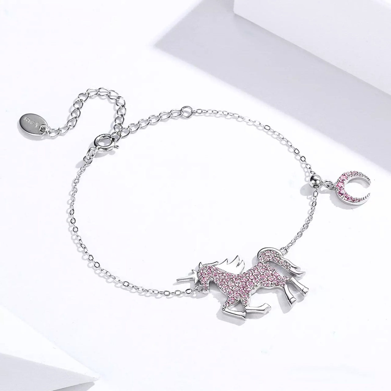 Bratara din argint Fantasy Unicorn, Argint 925, Pentru Femei 3.57g