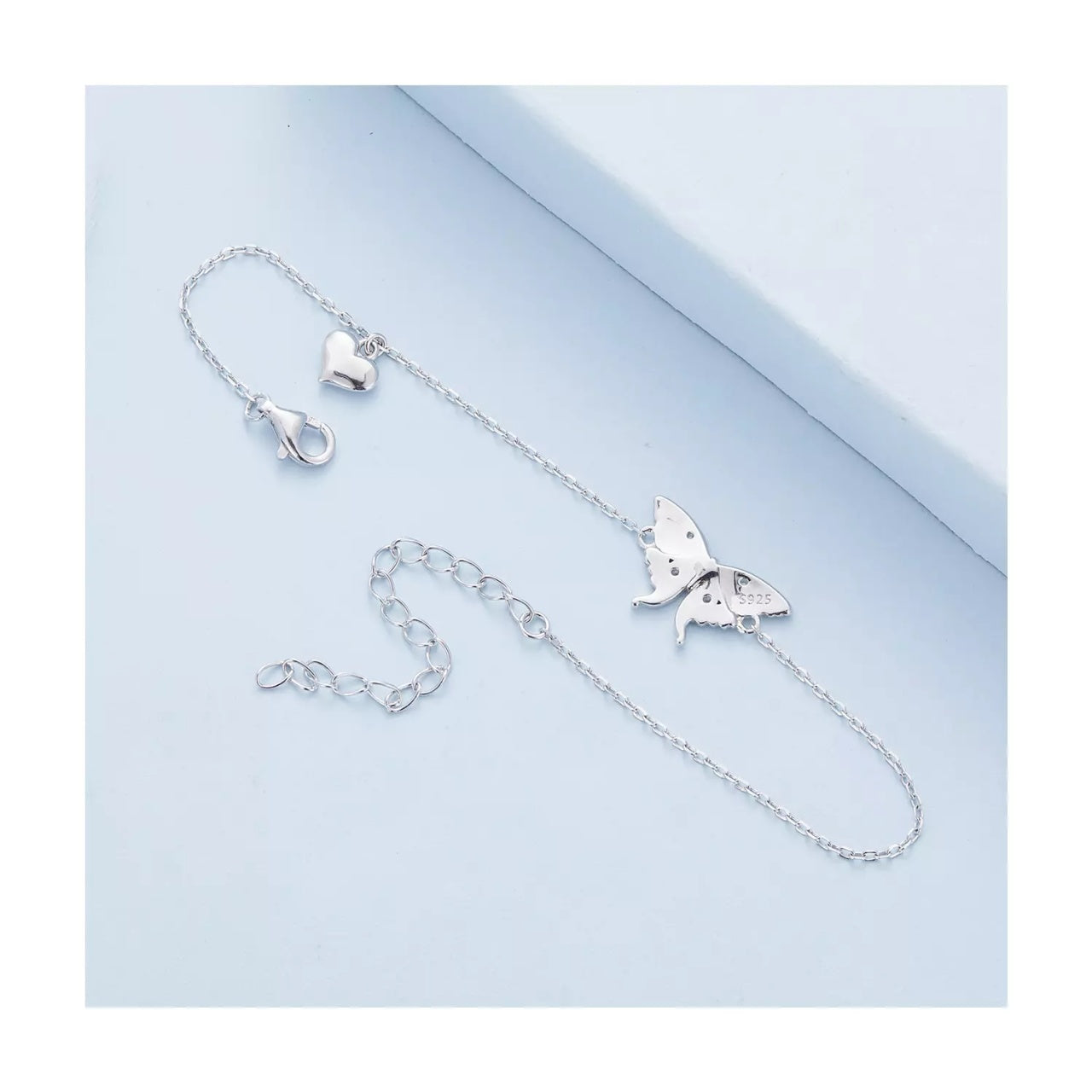 Bratara din argint Freedom with Butterfly, Argint 925, Pentru Femei