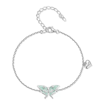 Bratara din argint Freedom with Butterfly, Argint 925, Pentru Femei