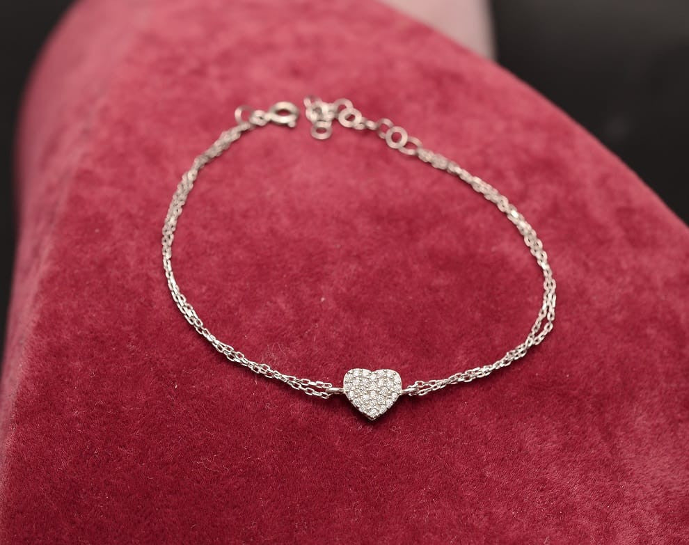 Bratara din Argint 925 Heart 1.34g