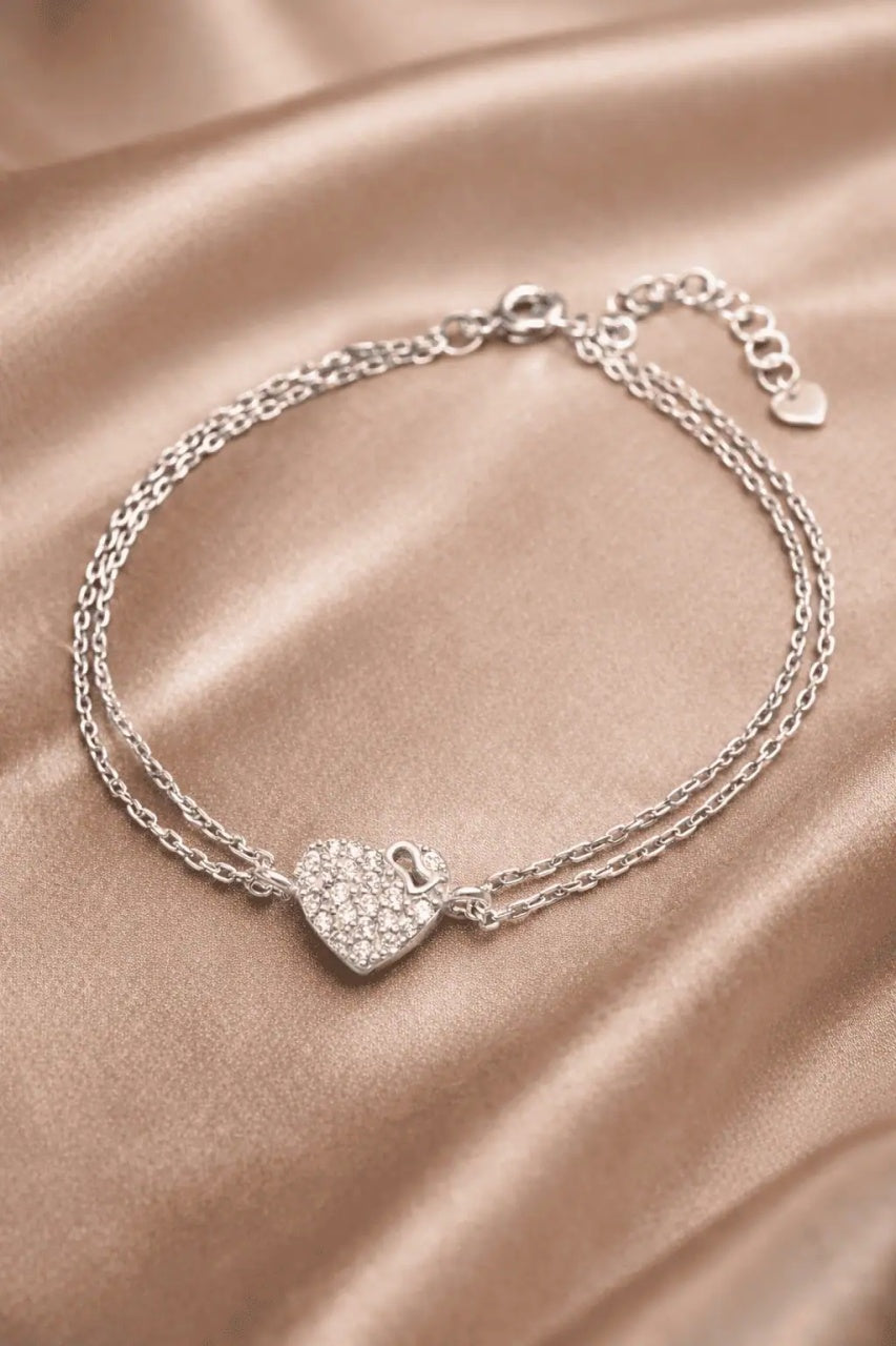 Bratara din Argint 925 Heart 1.34g