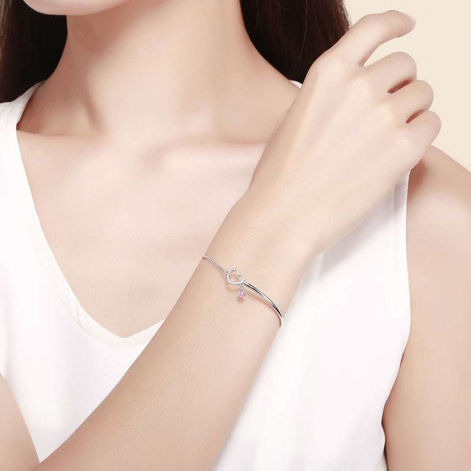 Bratara Din Argint 925 HEART OF WOMEN 4.5g