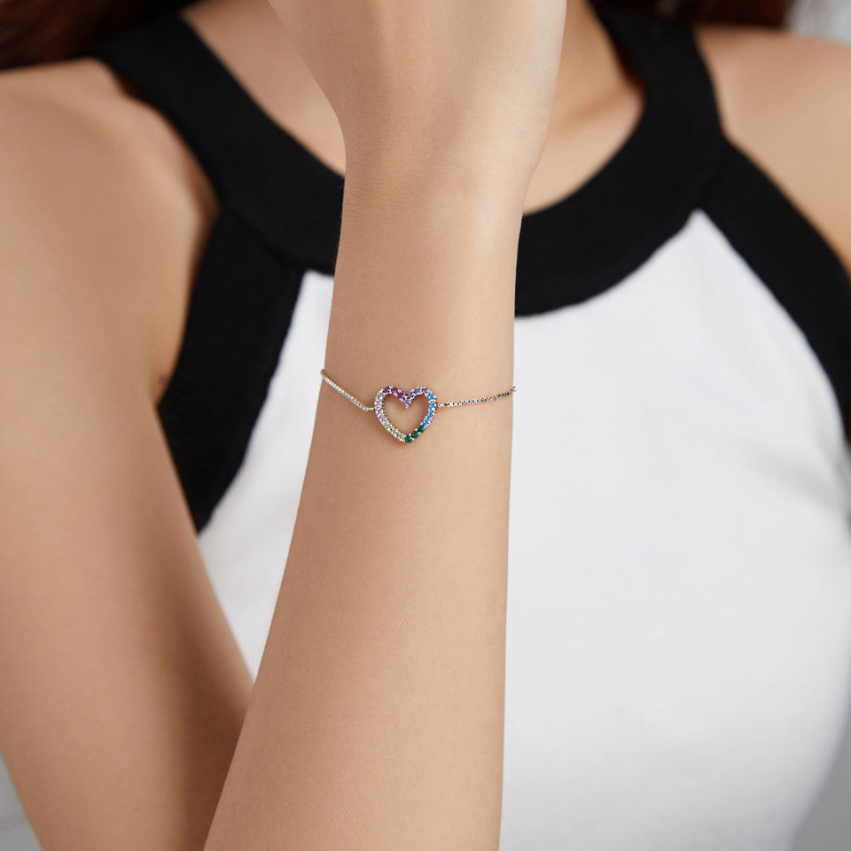 Bratara Din Argint 925 Love of Rainbow 2.8g