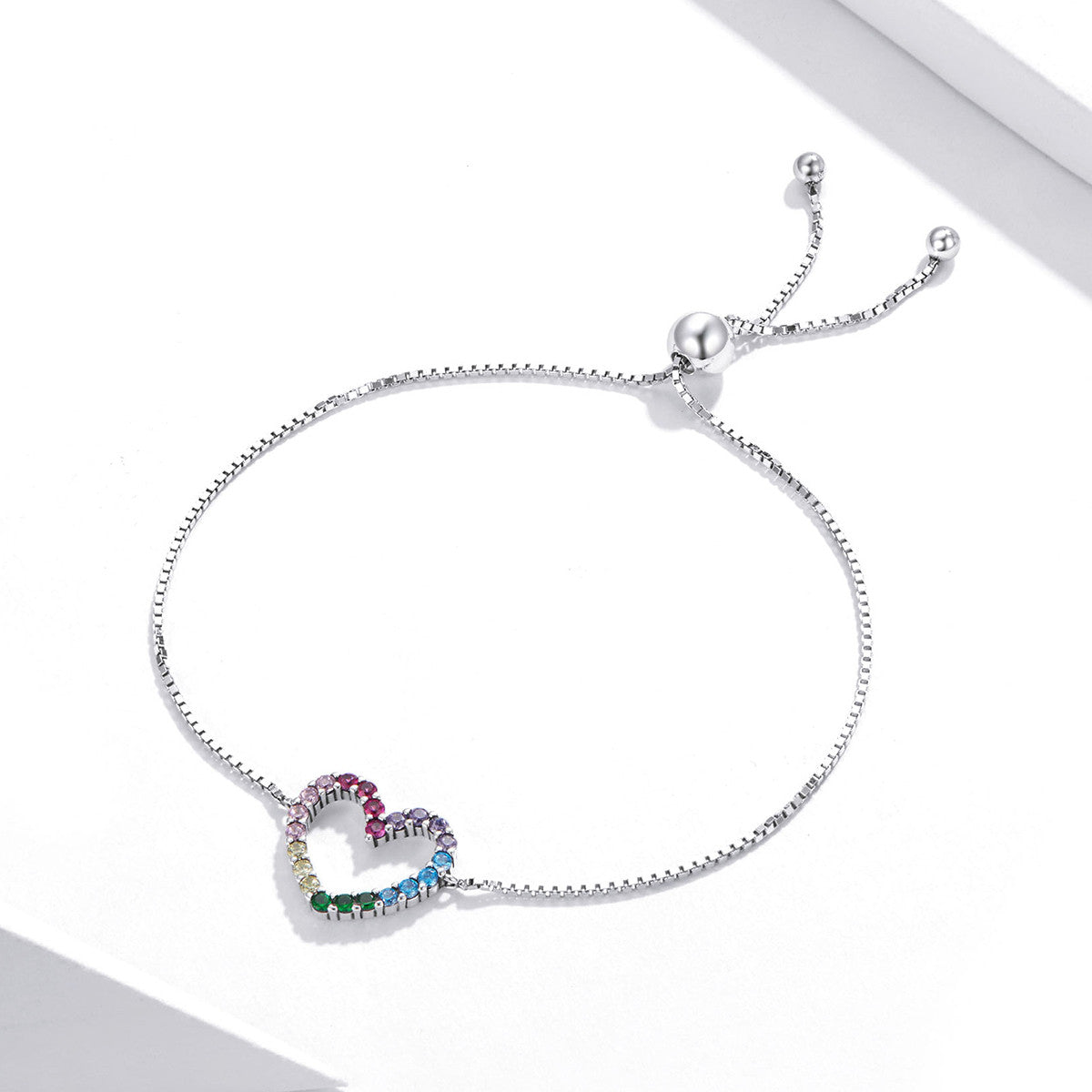 Bratara Din Argint 925 Love of Rainbow 2.8g