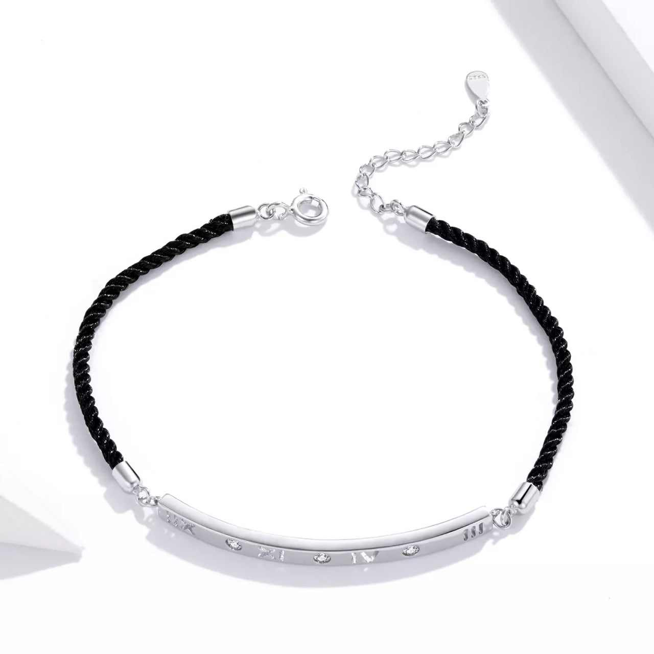 Bratara din argint Roman Link Chain, Argint 925, Pentru Femei