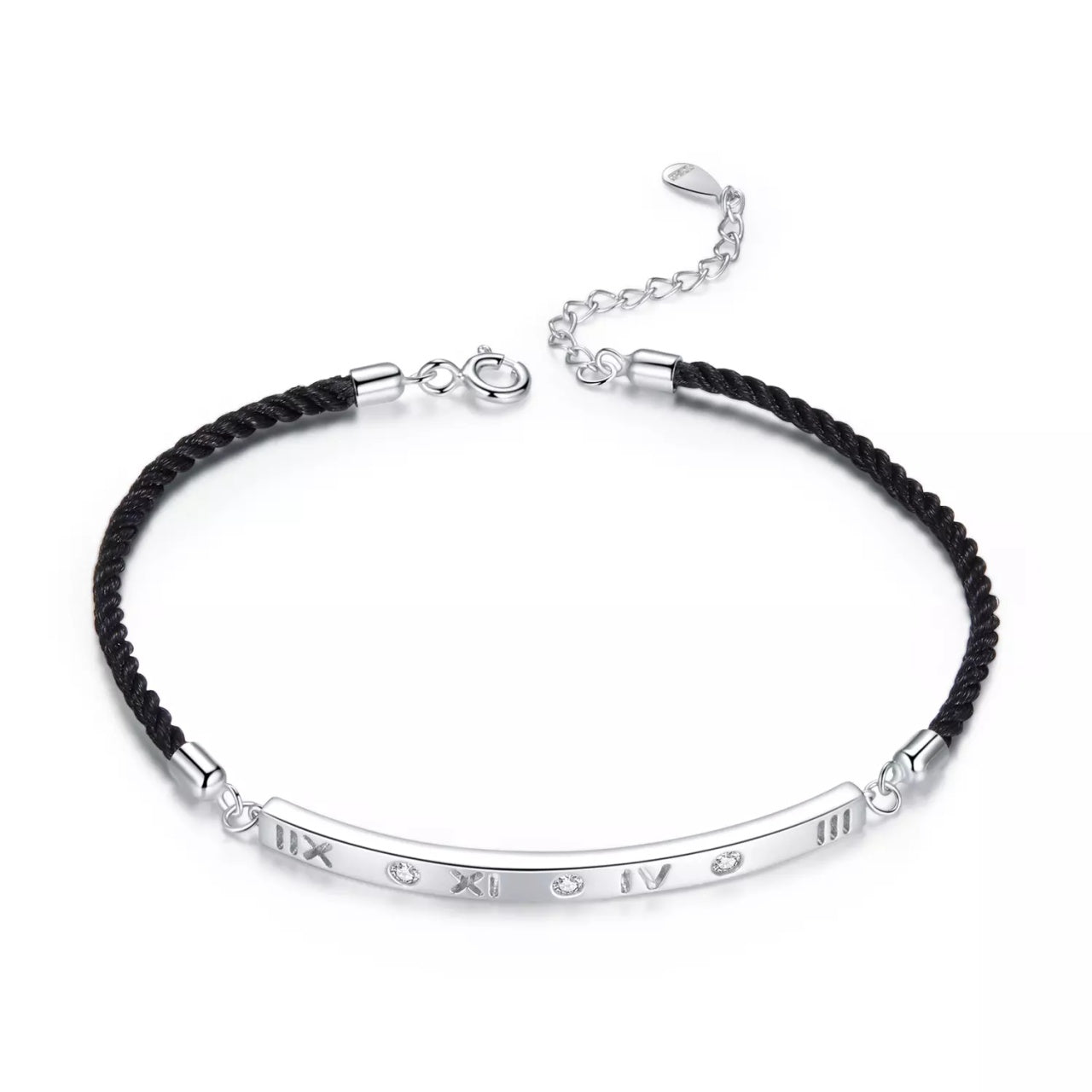 Bratara din argint Roman Link Chain, Argint 925, Pentru Femei