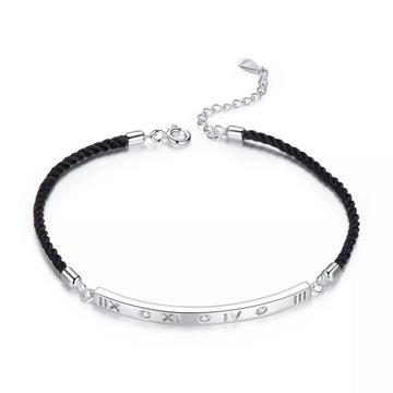 Bratara din argint Roman Link Chain, Argint 925, Pentru Femei