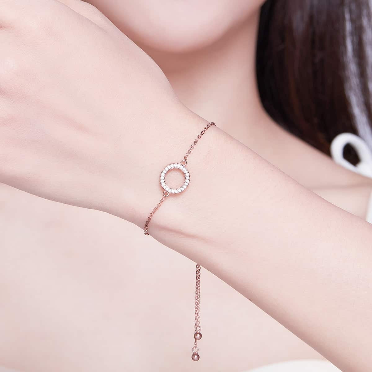 Bratara Din Argint 925 Rose - CERC 1.8g