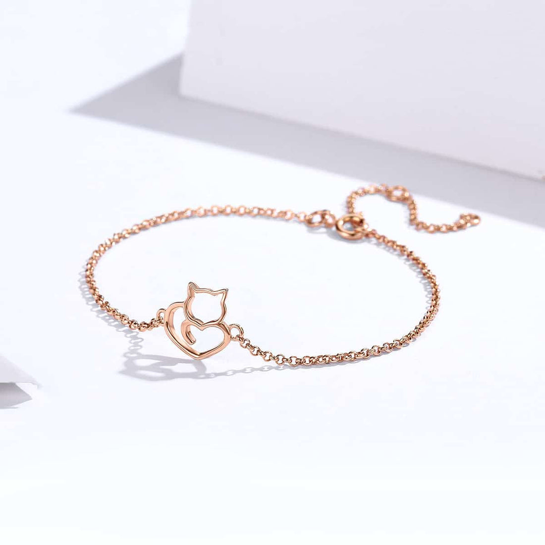 Bratara Din Argint 925 Rose - PISICA 1.7g