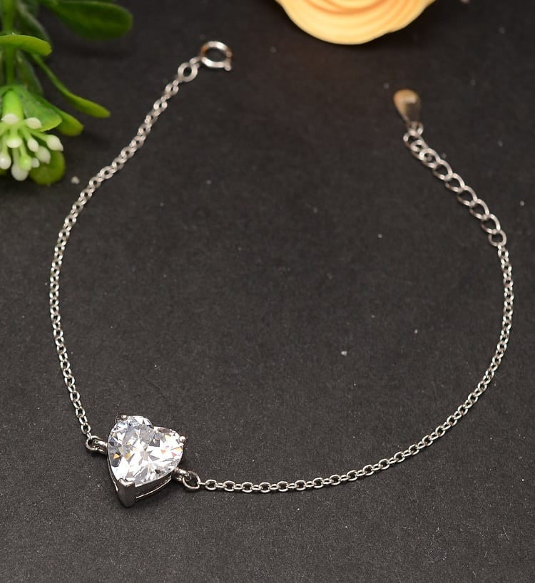 Bratara Din Argint 925 SPARKLING HEART 3.5g