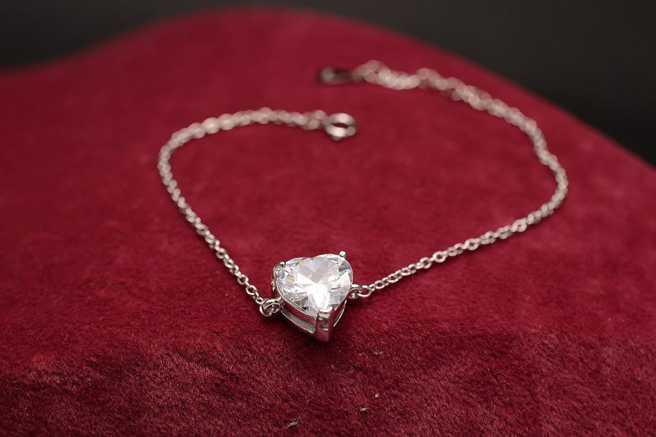 Bratara Din Argint 925 SPARKLING HEART 3.5g