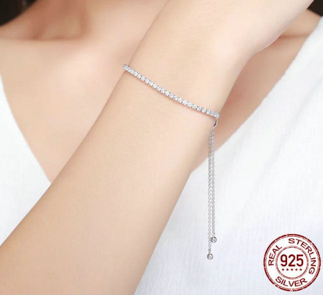 Bratara din Argint 925 Sparkling Tennis clear