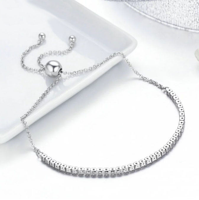 Bratara din Argint 925 Sparkling Tennis clear
