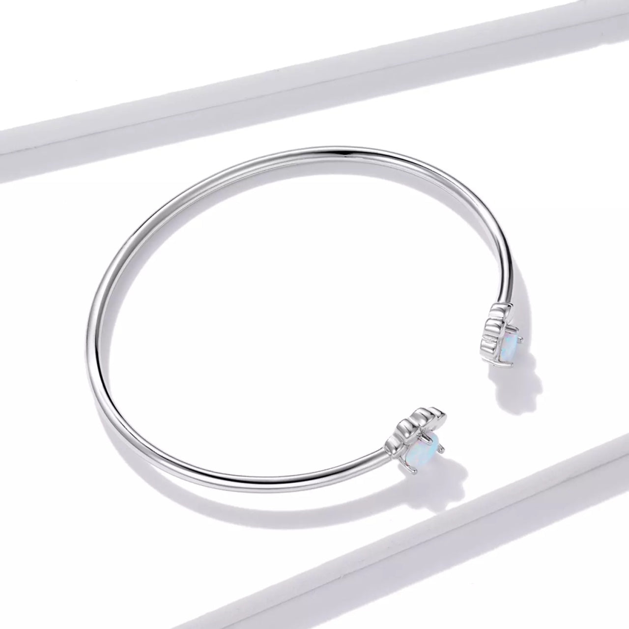 Bratara fixa din argint Color Paws, Argint 925, Pentru Femei