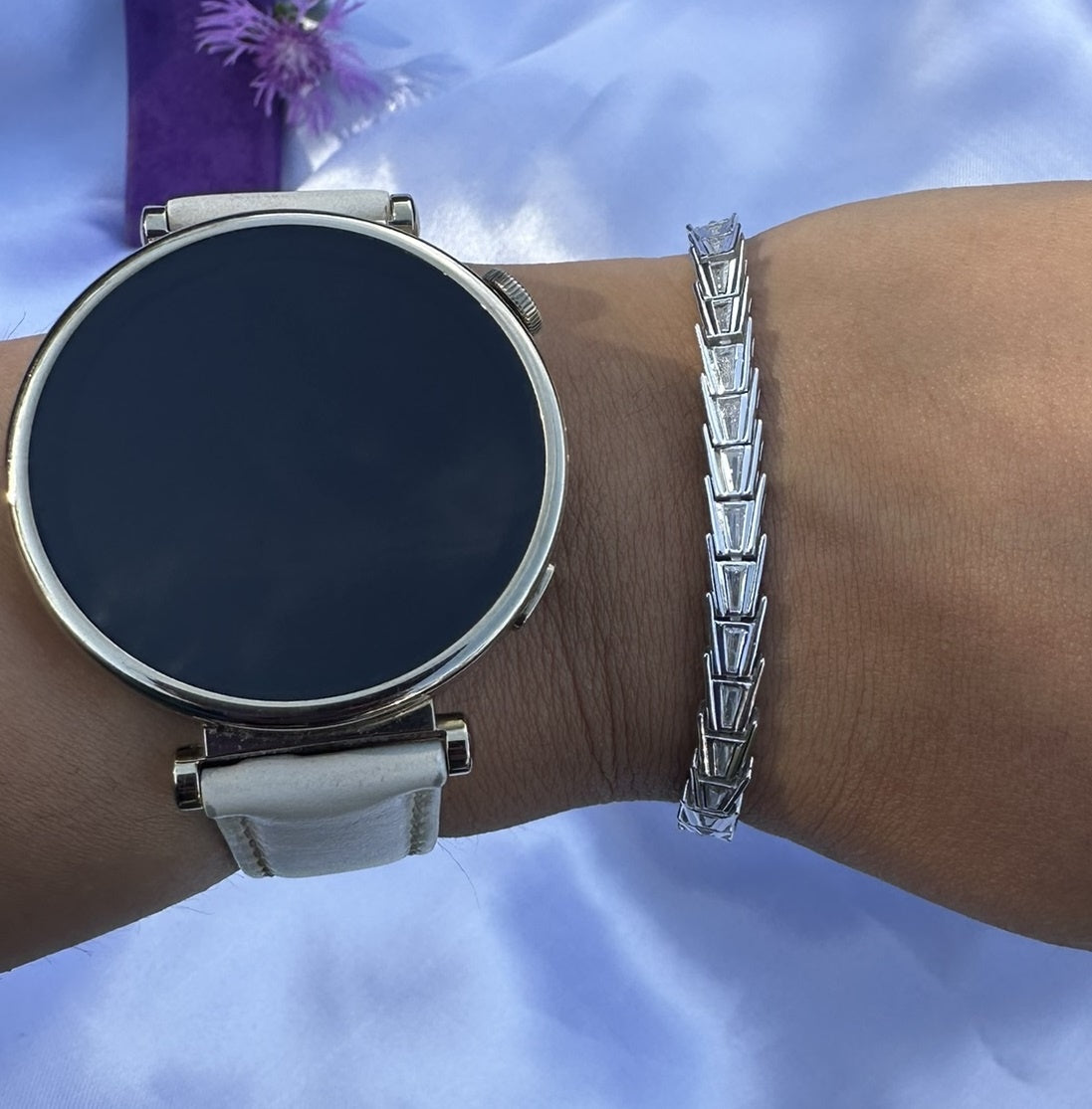 Brățara Tenis din Argint 925 – Magia Strălucirii Infinite în Eleganță Pură" 12.5g