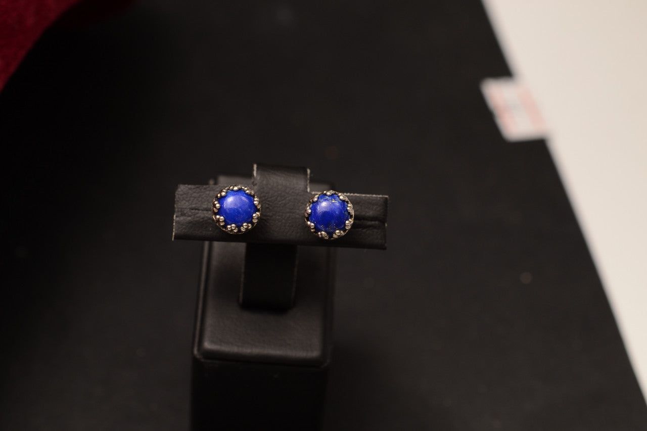 Cercei Din Argint 925 Bleu (Albastru) 2.1g