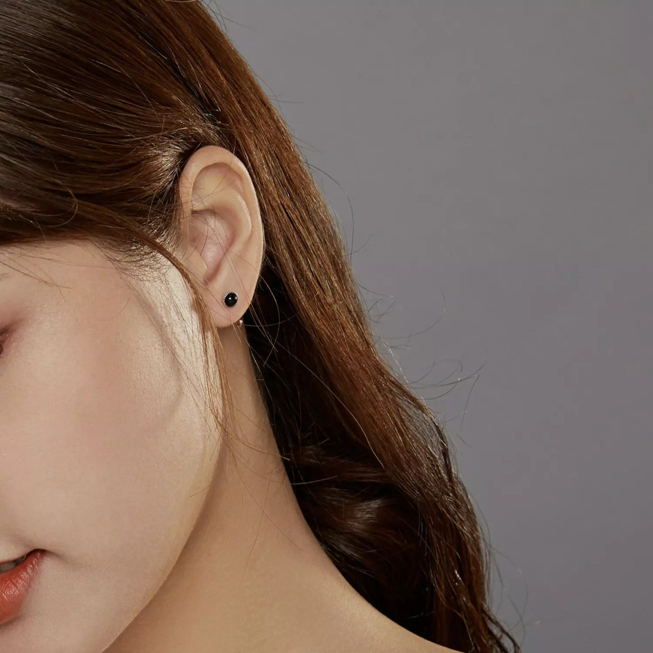 Cercei din argint Galaxy Tiny Hoops, Argint 925, Pentru Femei 0.85g