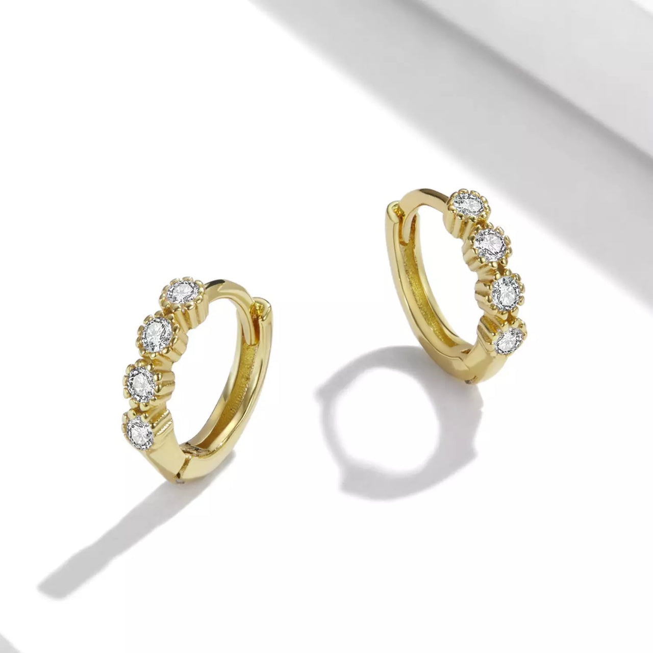 Cercei din argint Golden Dream Earrings, Argint 925, Pentru Femei 1.54g