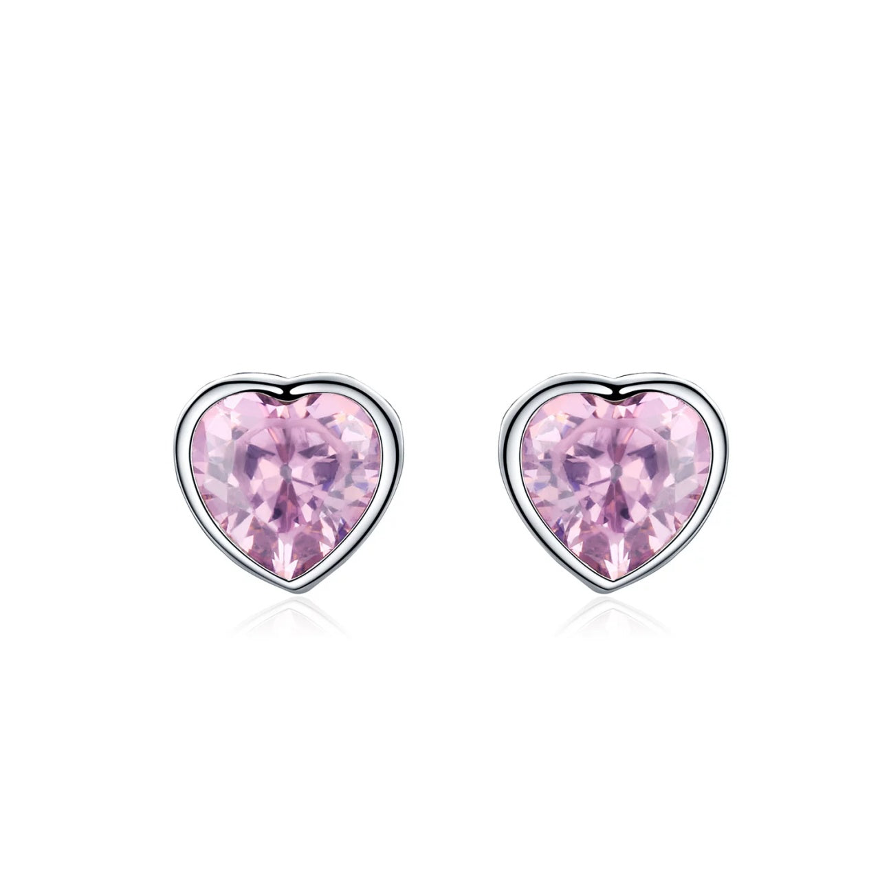 Cercei din argint Heart of Crown, Argint 925, Pentru Femei