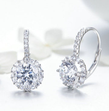 Cercei Din Argint 925 Hoop Earrings 2.5g