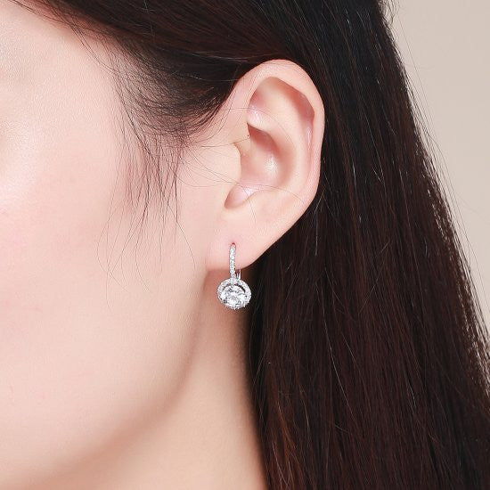 Cercei Din Argint 925 Hoop Earrings 2.5g