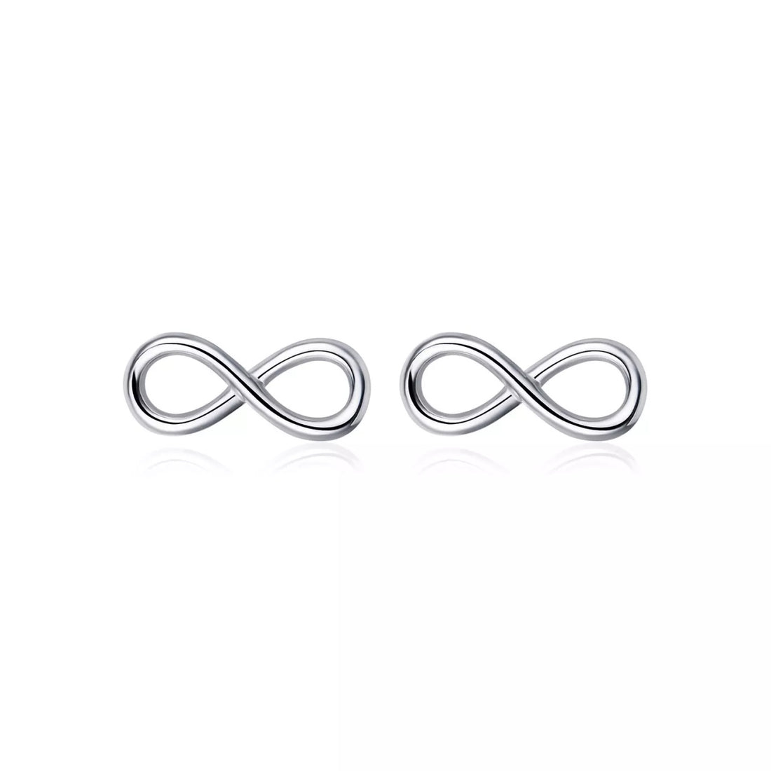 Cercei din argint Infinity Symbol, Argint 925, Pentru Femei 1.54g