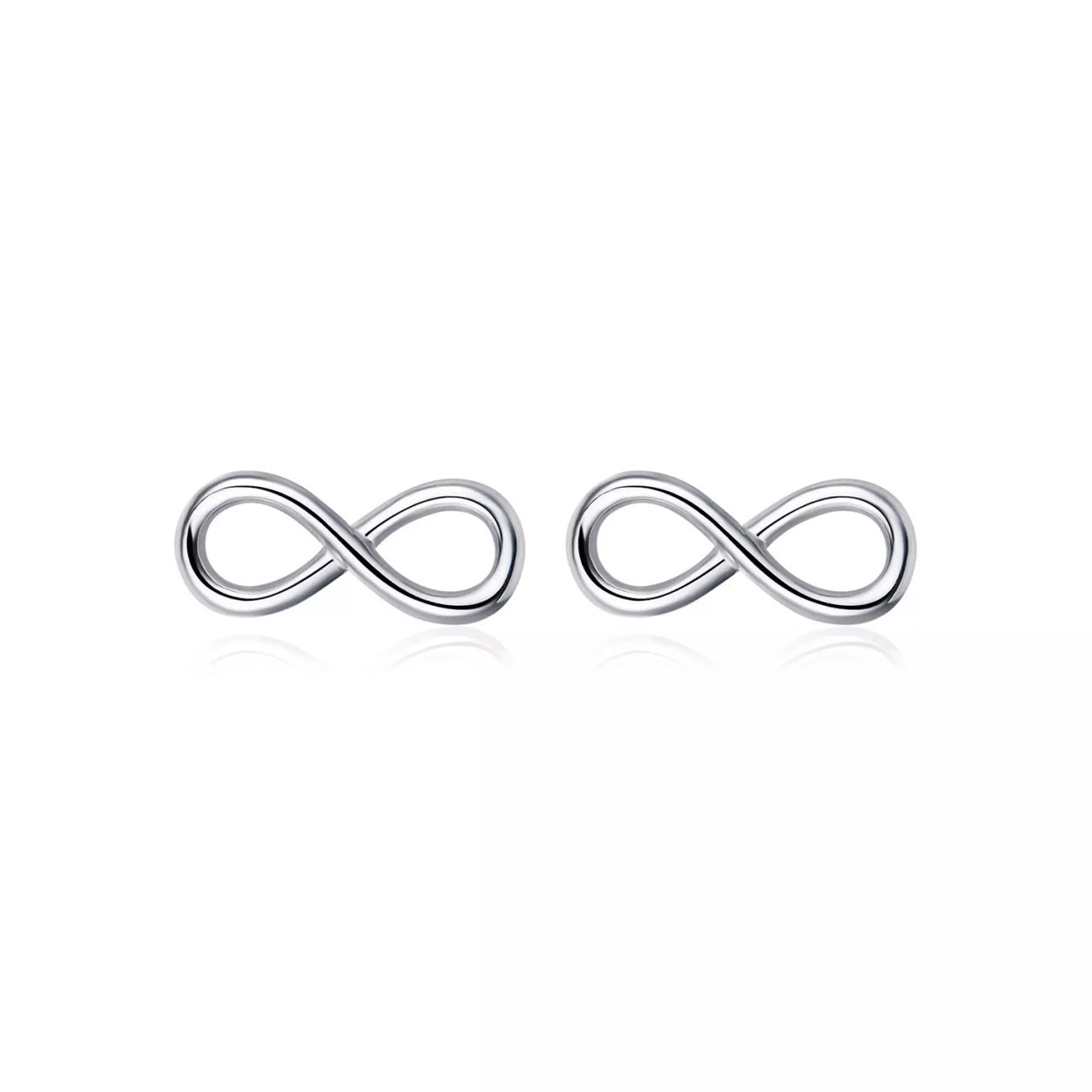 Cercei din argint Infinity Symbol, Argint 925, Pentru Femei 1.54g