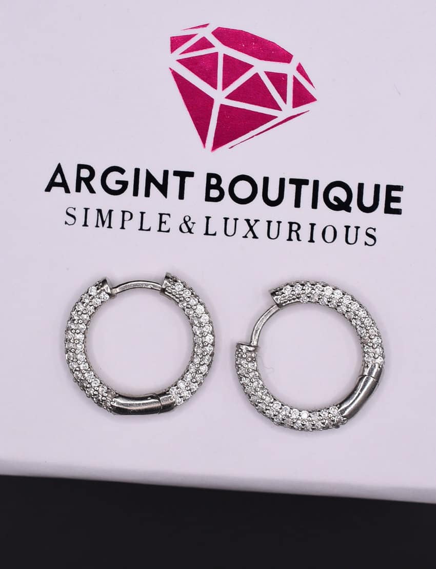 Cercei Din Argint 925 - Model Rotund 4g