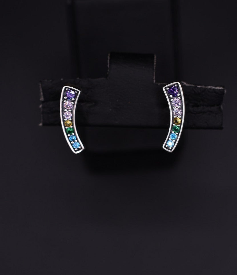 Cercei Din Argint 925 - MULTICOLOR 1.75g
