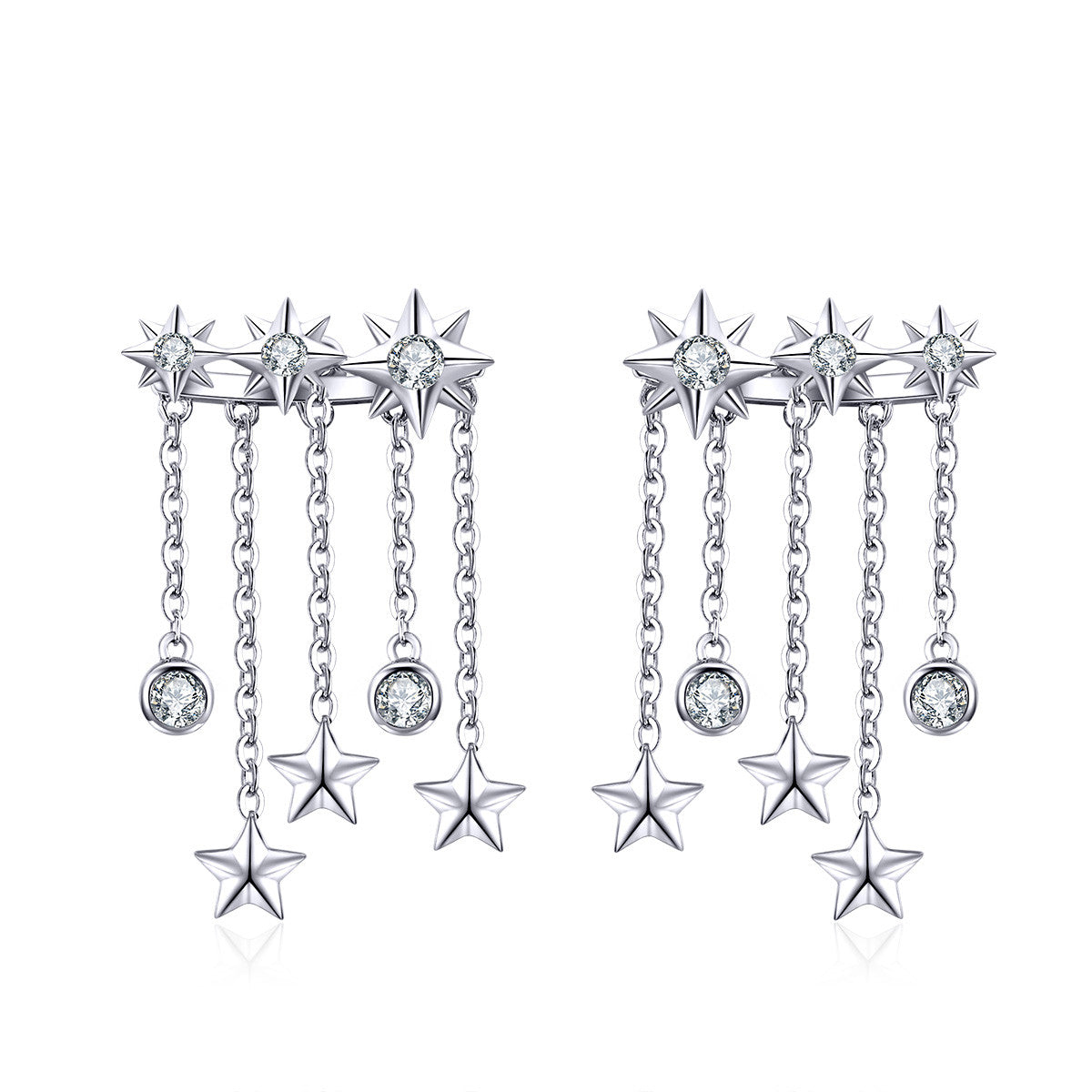 Cercei Din Argint 925 - Shining Star 3.5g