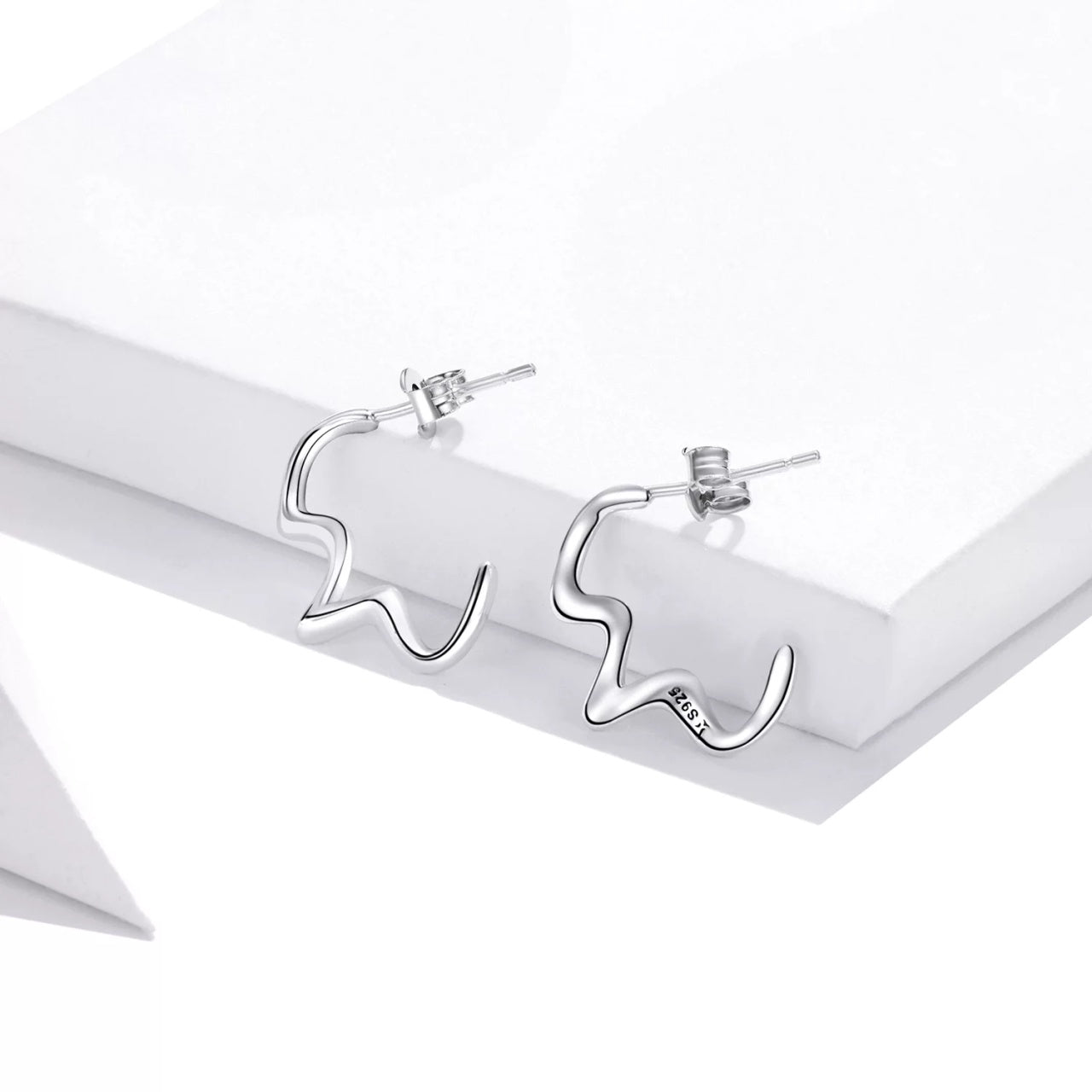 Cercei din argint Silver Accolades, Argint 925, Pentru Femei