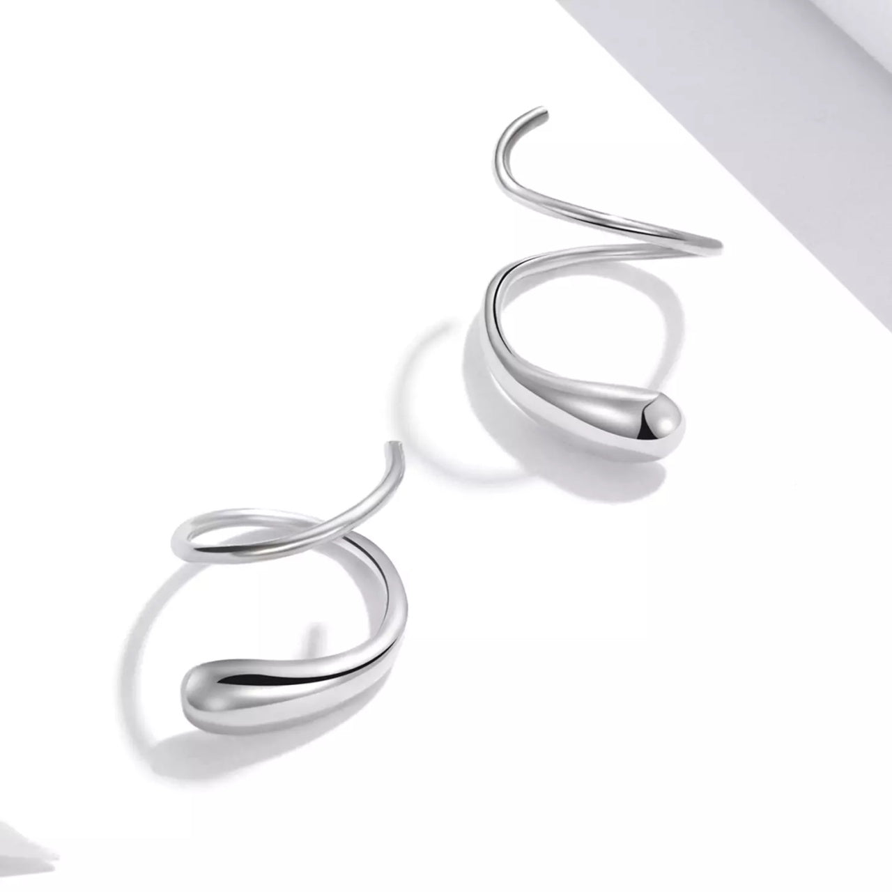 Cercei din argint Silver Arch, Argint 925, Pentru Femei