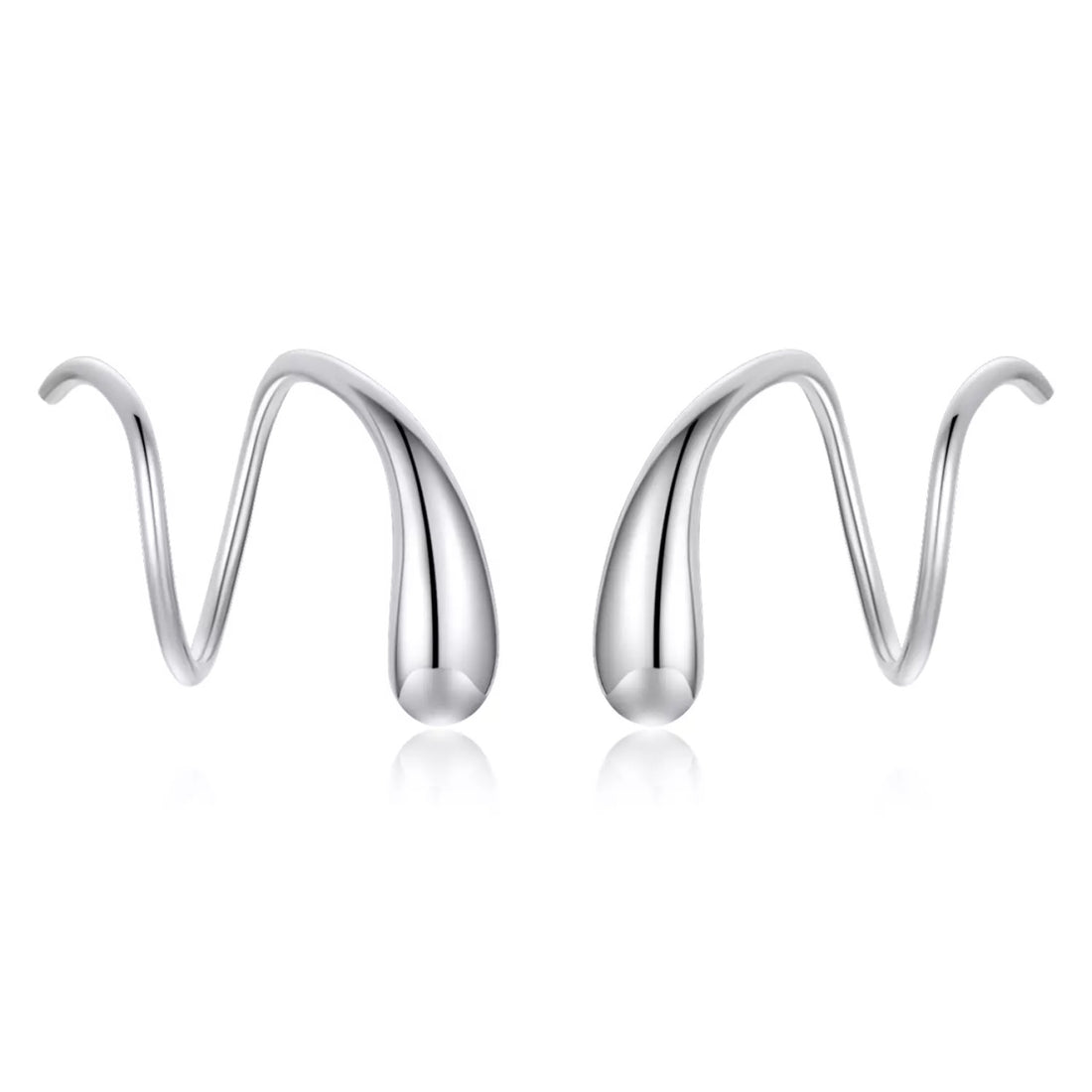 Cercei din argint Silver Arch, Argint 925, Pentru Femei