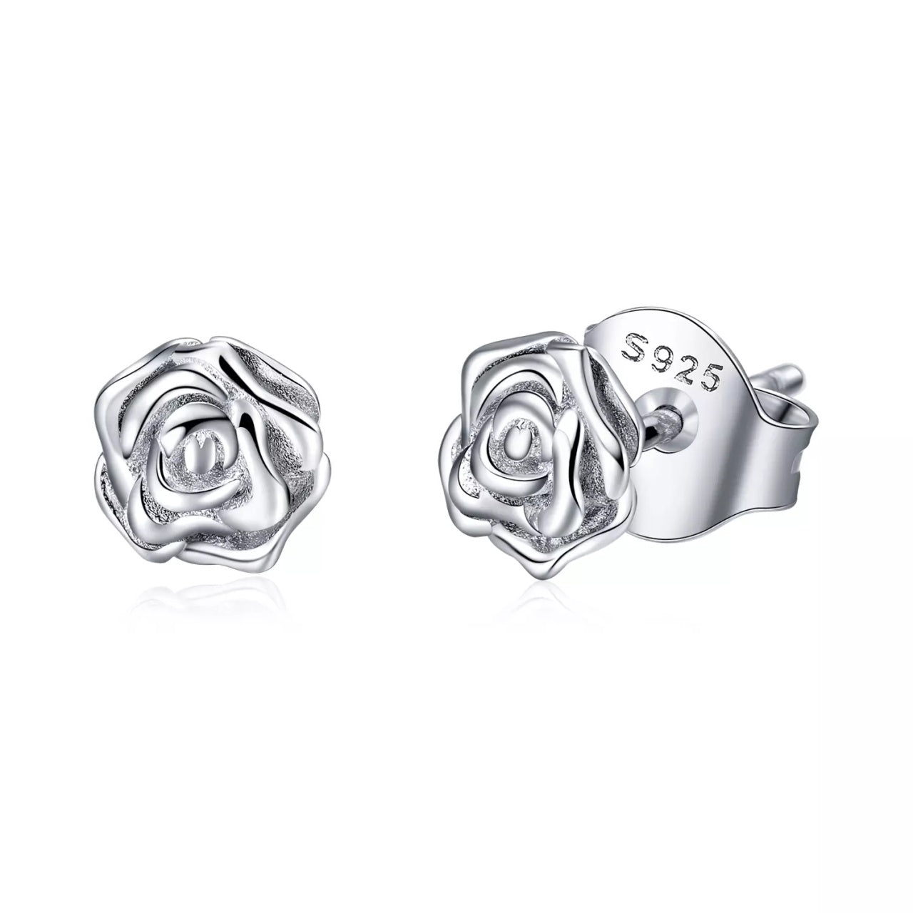 Cercei din argint Silver Roses, Argint 925, Pentru Femei 1.16g