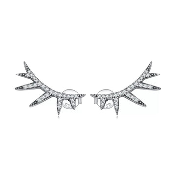 Cercei din argint Silver Sunrise, Argint 925, Pentru Femei