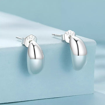 Cercei din argint Simple Silver, Argint 925, Pentru Femei