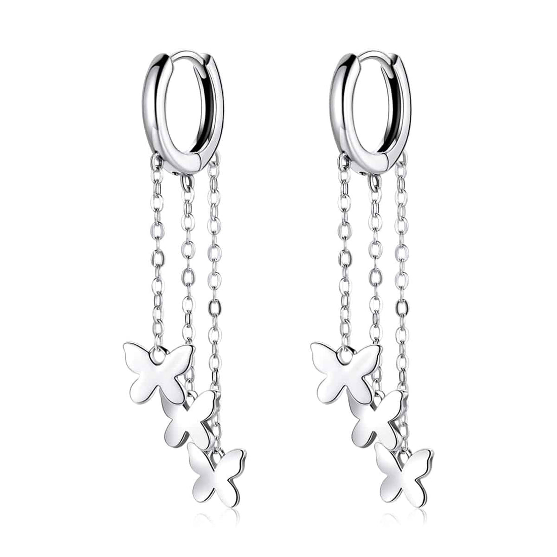 Cercei Din Argint 925 - TASSEL BUTTERFLY 2.2g