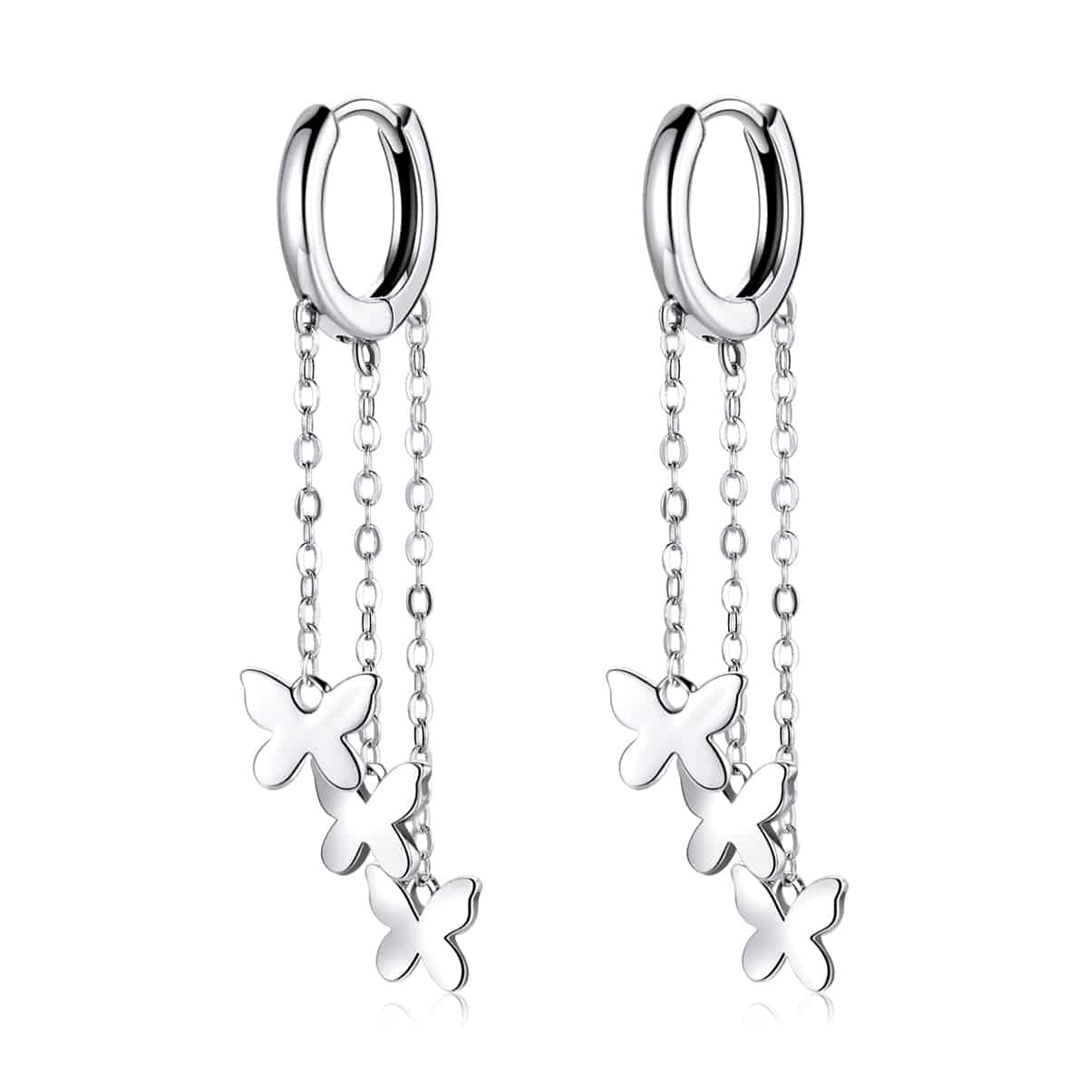 Cercei Din Argint 925 - TASSEL BUTTERFLY 2.2g