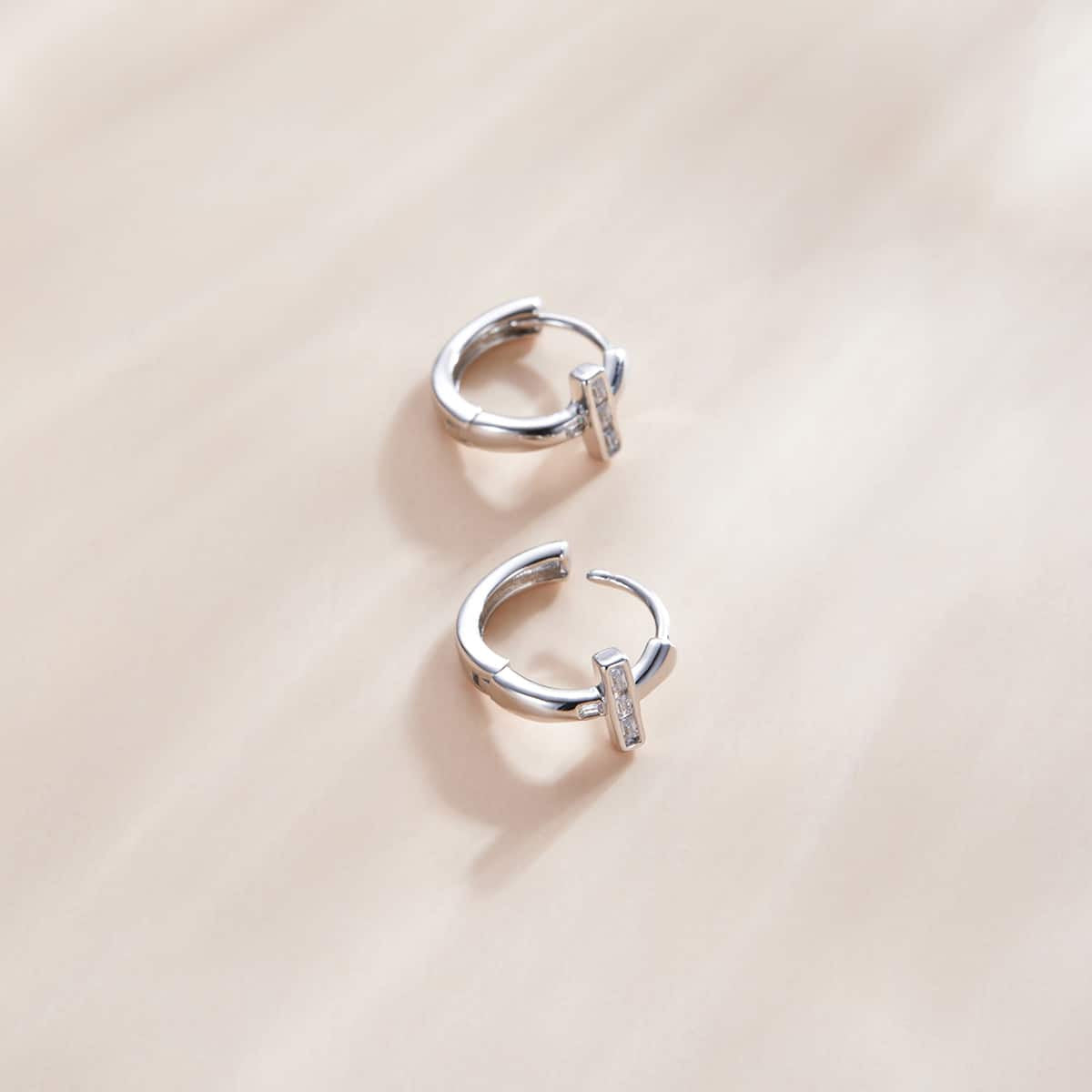 Cercei din Argint 925 -Triangular ear buckles 1.7g