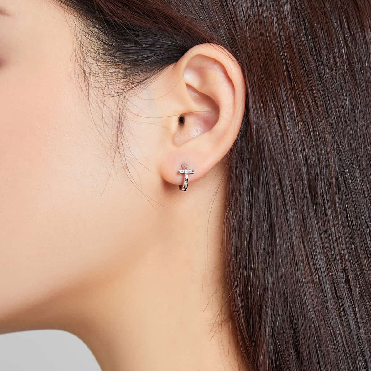 Cercei din Argint 925 -Triangular ear buckles 1.7g