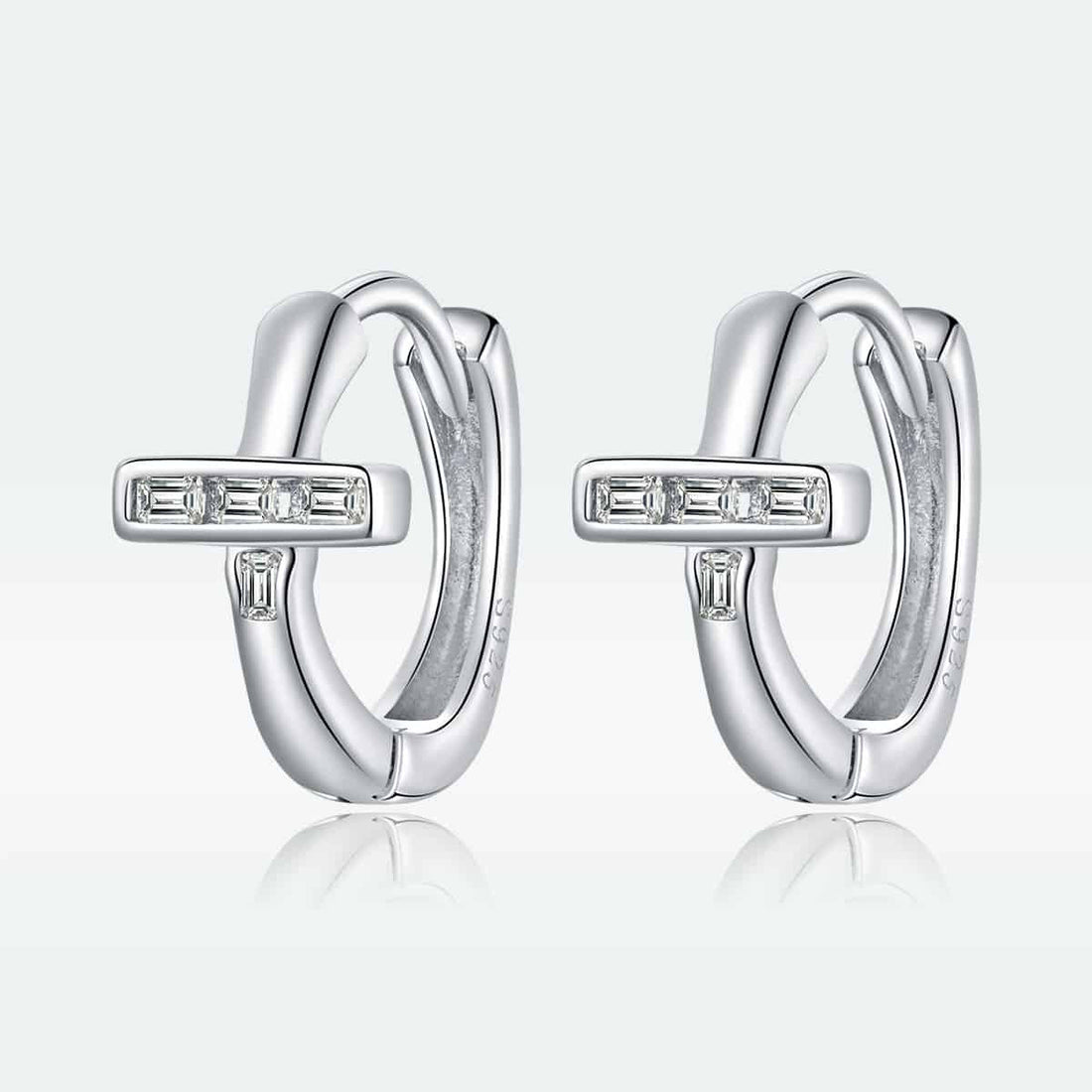 Cercei din Argint 925 -Triangular ear buckles 1.7g