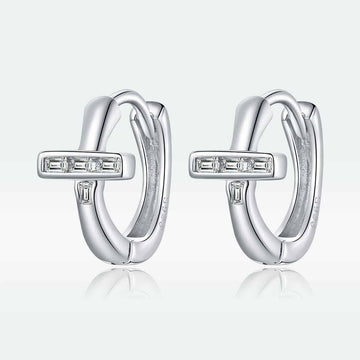 Cercei din Argint 925 -Triangular ear buckles 1.7g